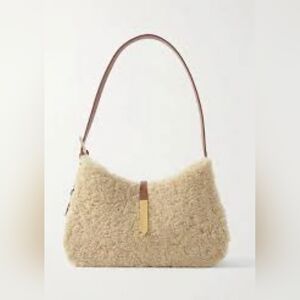 DeMellierTokyo Sheerling and Leather Shoulder Bag